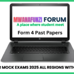 Form Four Mock Exams 2025 All Regions with Answers