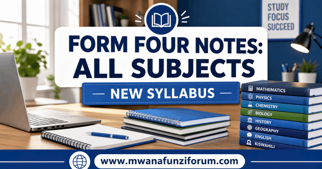 Form Four Notes