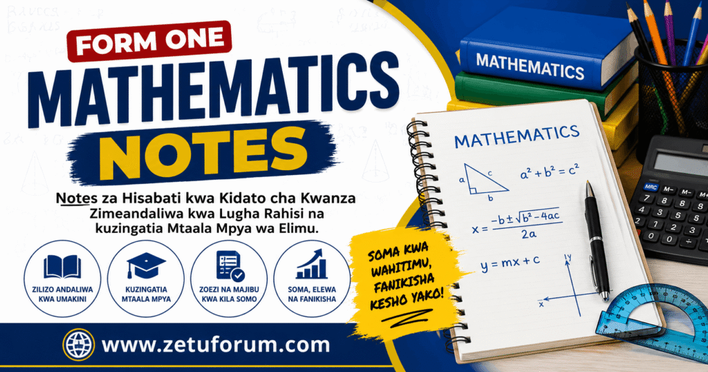 Mathematics Form One – Topic 3 – Decimal and Percentage Mathematics Form One - Topic 3 - Decimal and Percentage