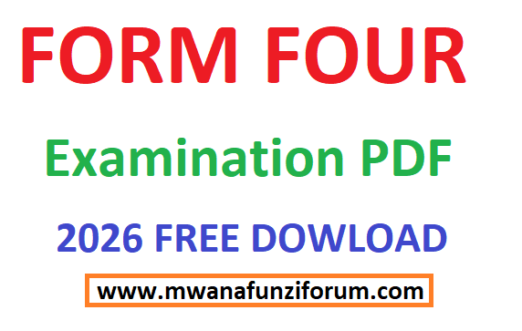 Form Four Post Mock Exam Kilimanjaro Region 2026 All Subjects PDF